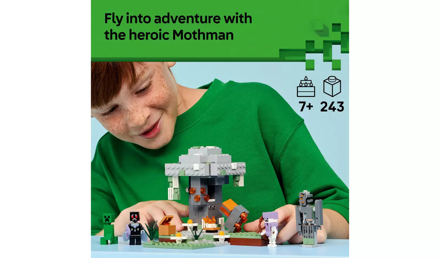 LEGO Minecraft The Pale Garden Building Toy for Kids | Ages 7+ | Model 21586 | New LEGO