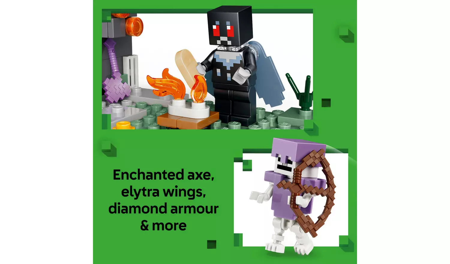 LEGO Minecraft The Pale Garden Building Toy for Kids | Ages 7+ | Model 21586 | New LEGO