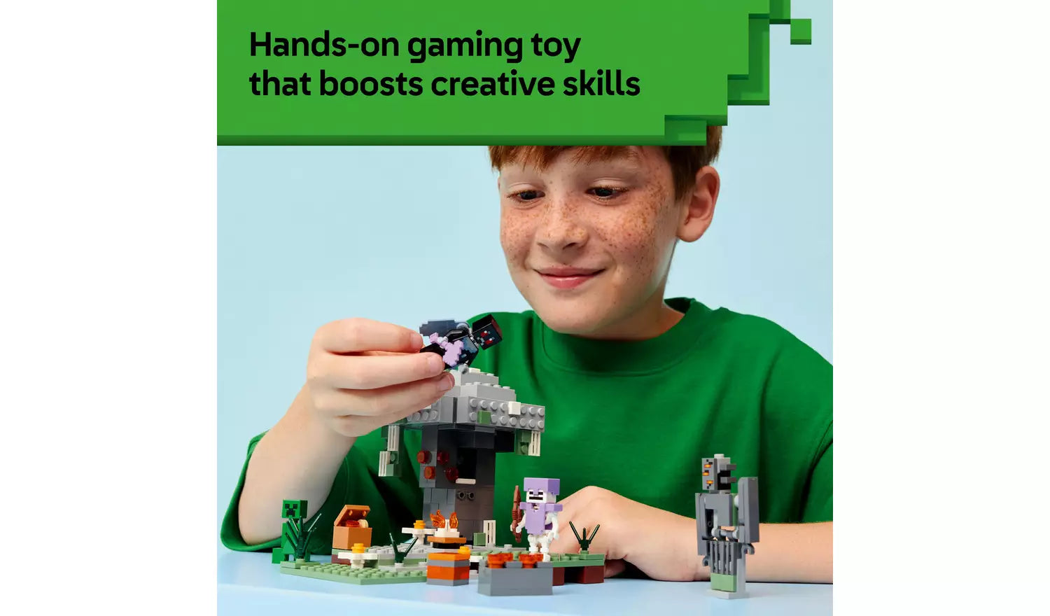 LEGO Minecraft The Pale Garden Building Toy for Kids | Ages 7+ | Model 21586 | New LEGO