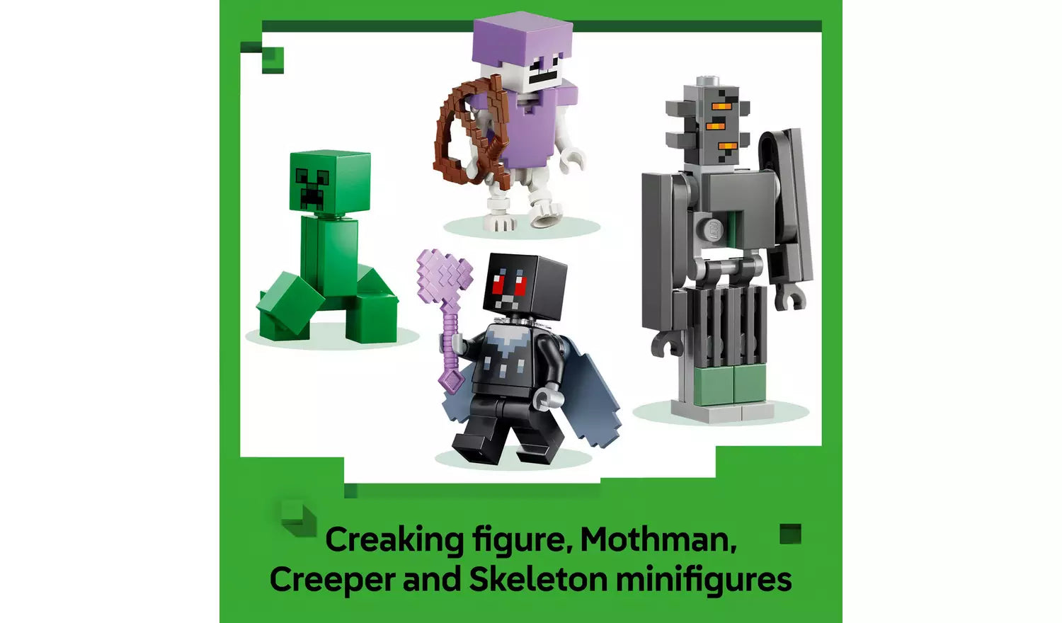 LEGO Minecraft The Pale Garden Building Toy for Kids | Ages 7+ | Model 21586 | New LEGO