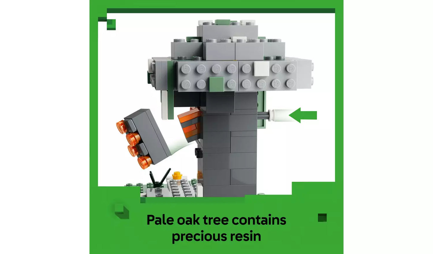 LEGO Minecraft The Pale Garden Building Toy for Kids | Ages 7+ | Model 21586 | New LEGO