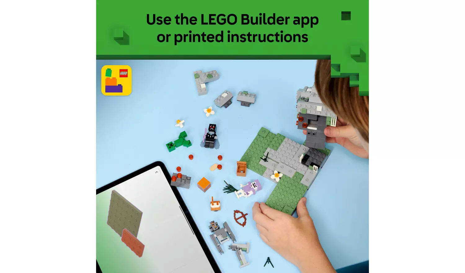 LEGO Minecraft The Pale Garden Building Toy for Kids | Ages 7+ | Model 21586 | New LEGO