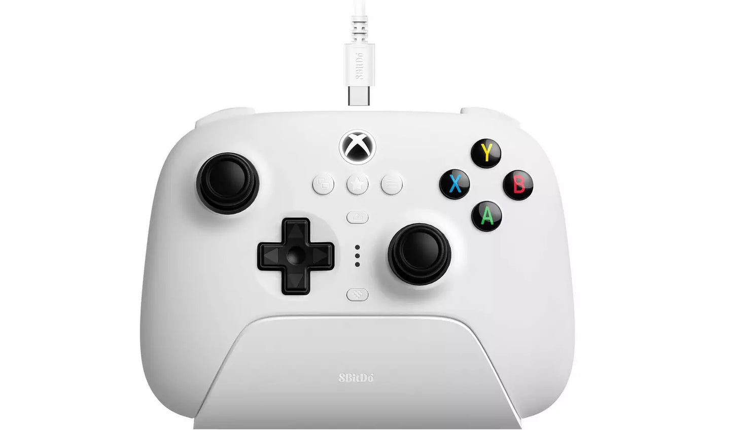 8BitDo Ultimate 3-Mode Wireless Controller – White (New) 8BitDo