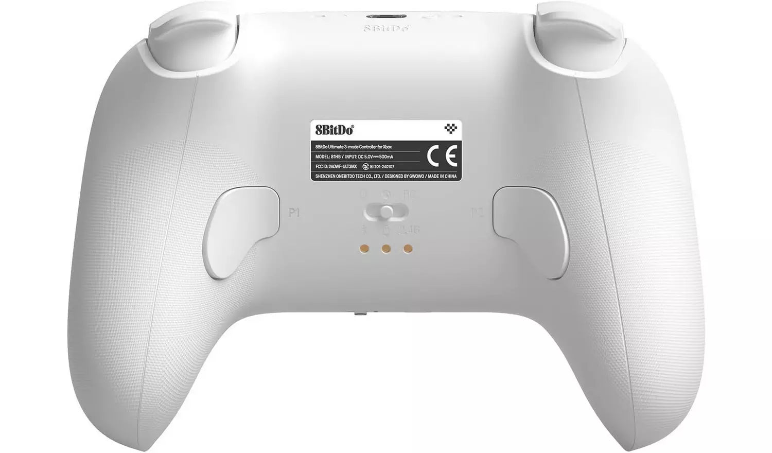 8BitDo Ultimate 3-Mode Wireless Controller – White (New) 8BitDo