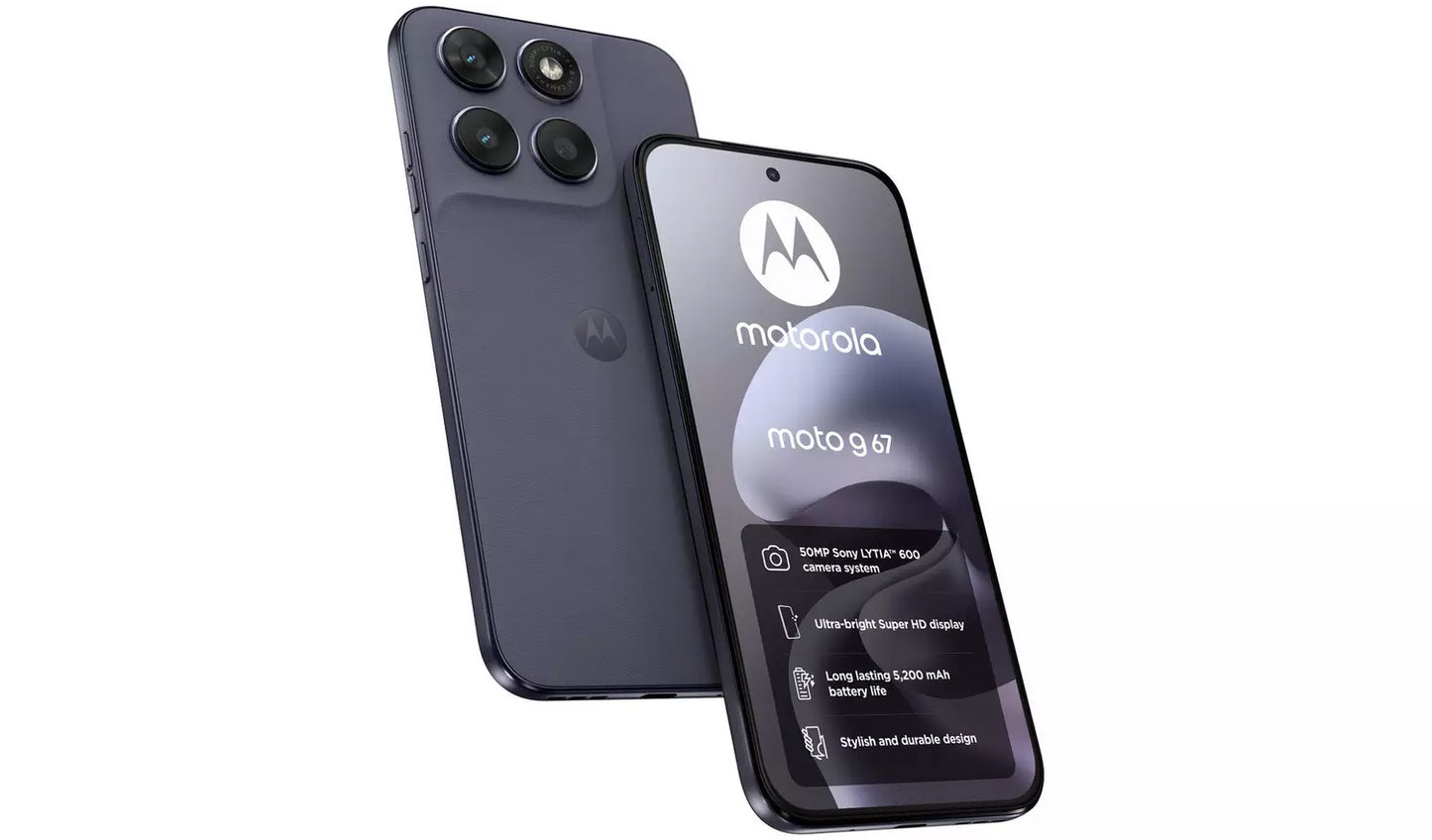 Motorola Moto G67 5G AI 128GB Unlocked - Arctic Seal - (New) Motorola
