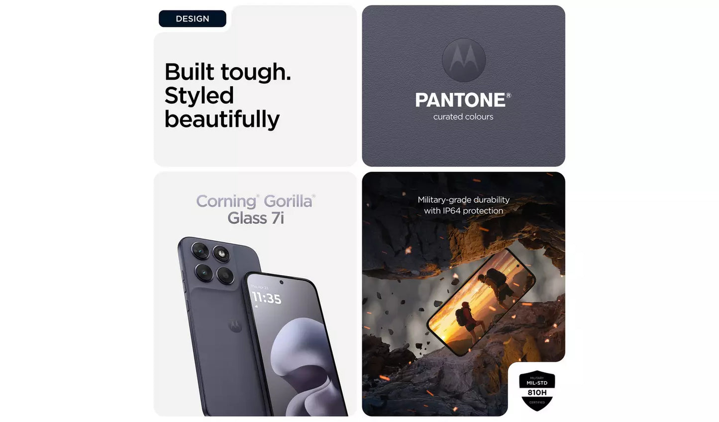 Motorola Moto G67 5G AI 128GB Unlocked - Arctic Seal - (New) Motorola