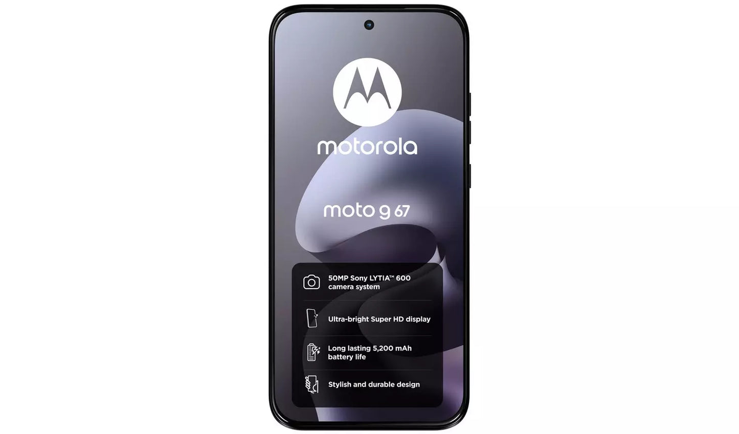 Motorola Moto G67 5G AI 128GB Unlocked - Arctic Seal - (New) Motorola