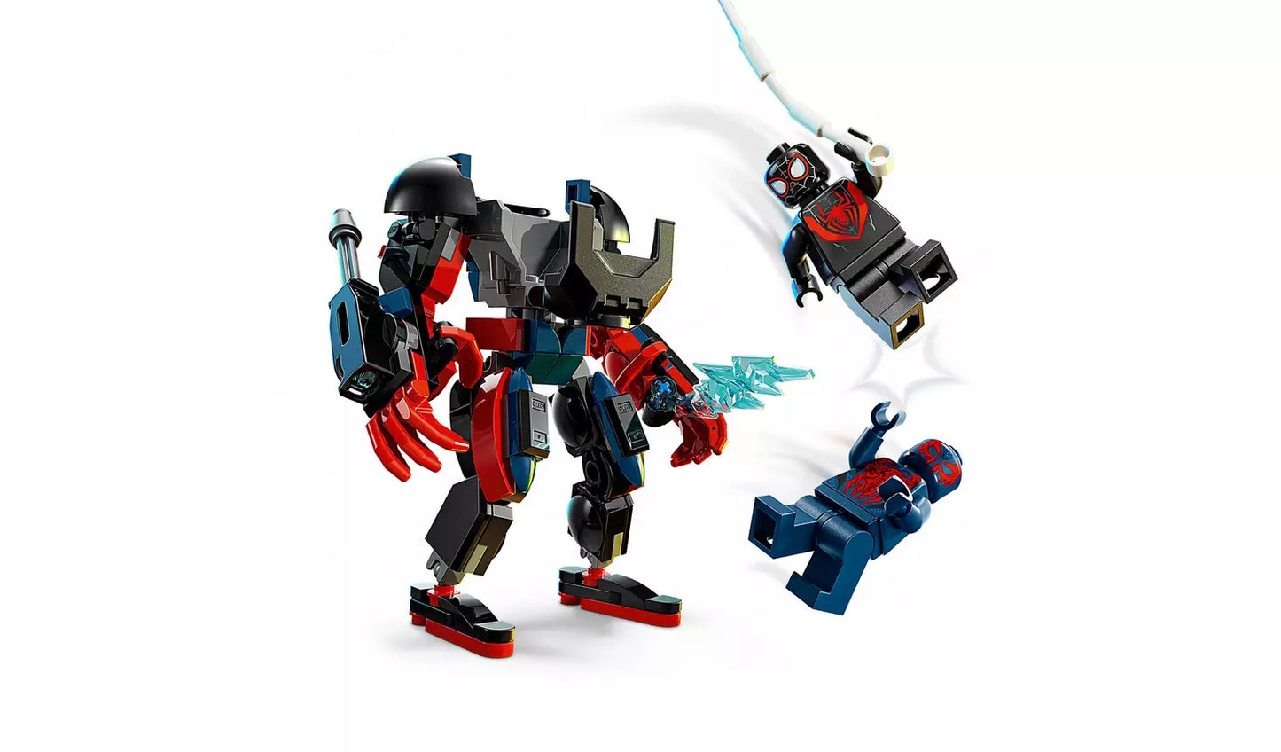 LEGO Marvel Miles Morales Mech vs. Spider-Man 2099 Set | Ages 6+ | Model 76337 | New LEGO