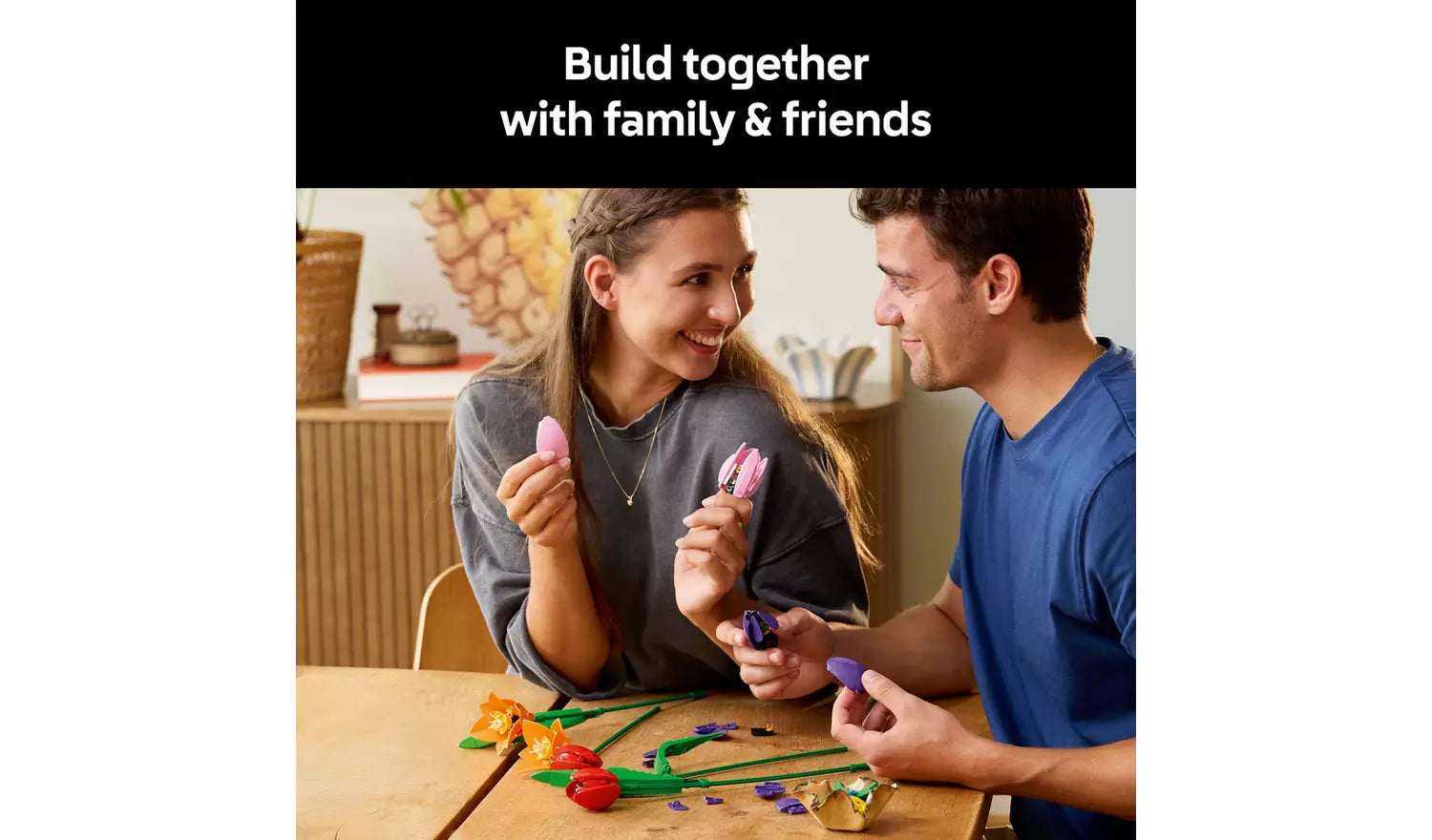 LEGO Botanicals Tulip Bouquet – Artificial Flowers Set 11501 | Ages 18+ | New LEGO