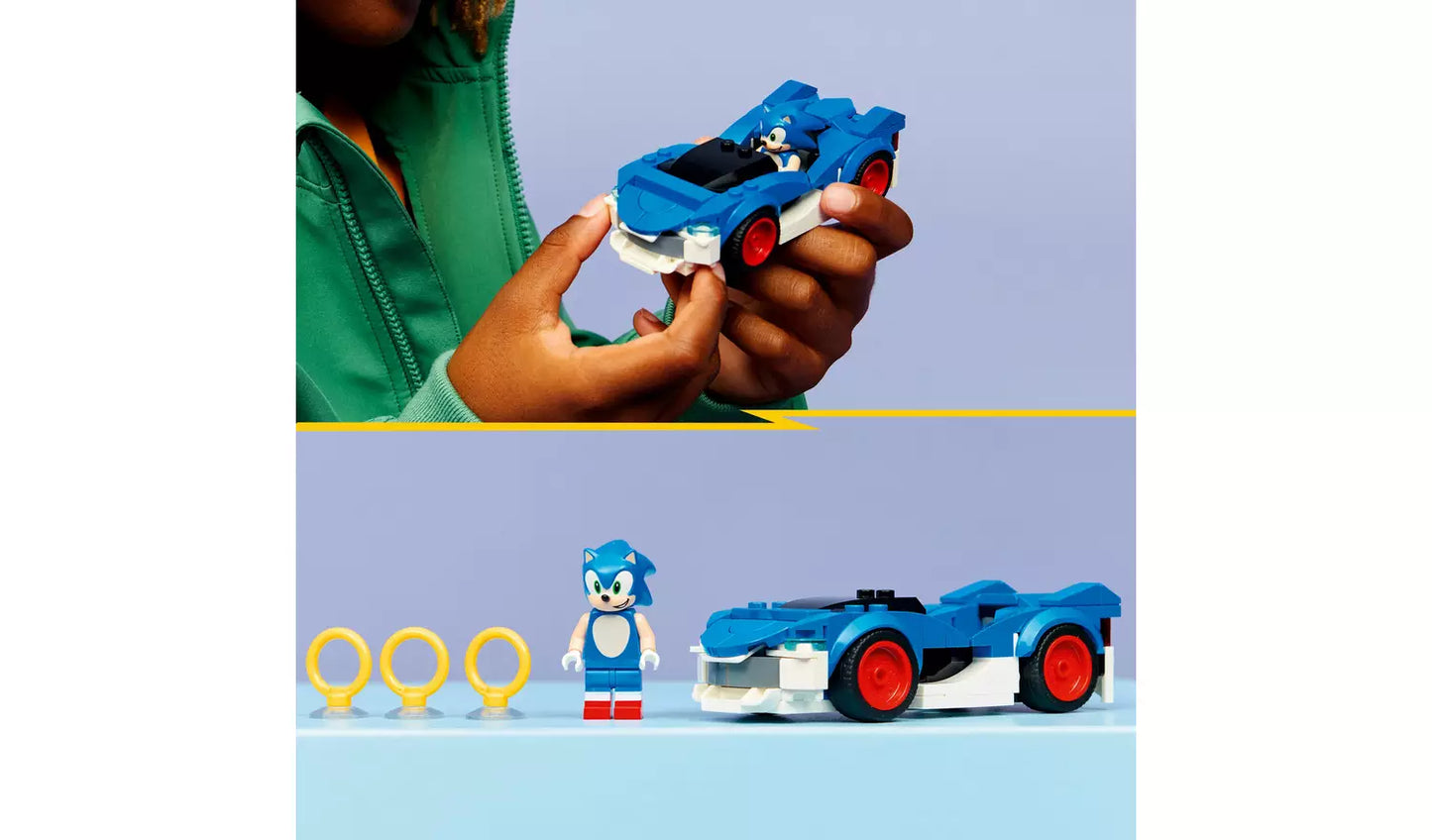 LEGO Sonic the Hedgehog: Sonic – Speedster Lightning | Ages 7+ | Model 77117 | New Lego