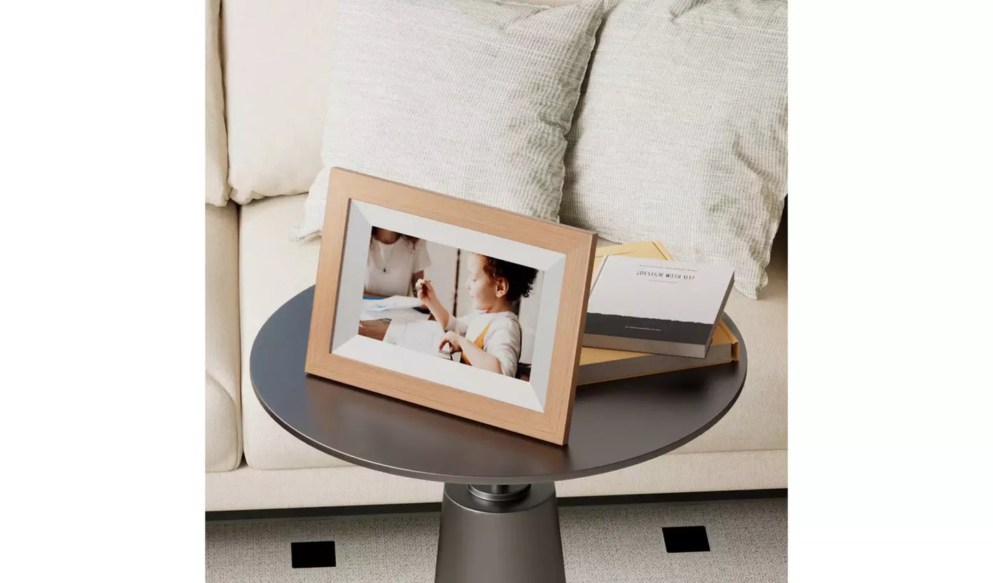 Kodak 7 Inch WiFi Digital Photo Frame – Burlywood (New) KODAK