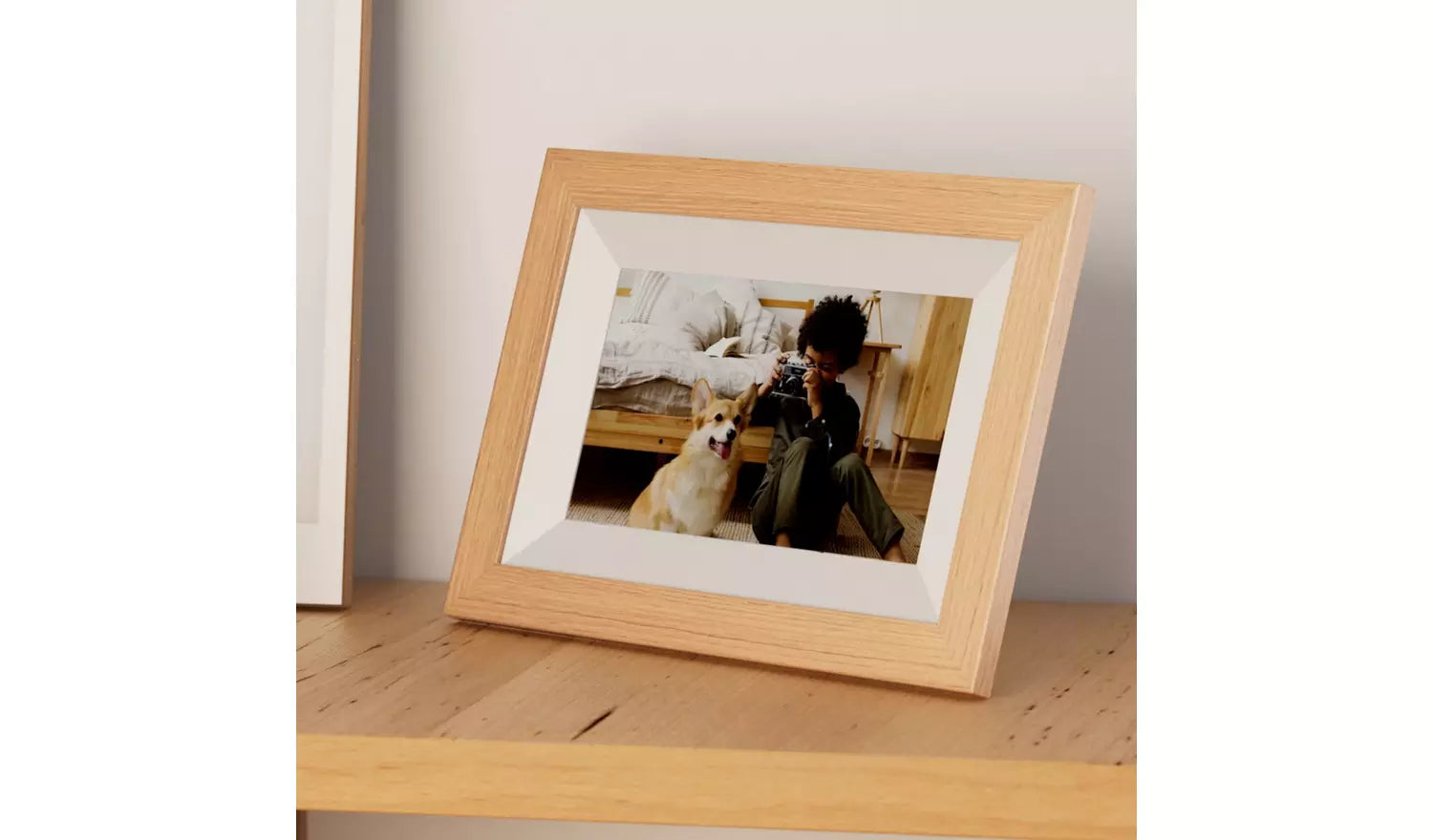 Kodak 7 Inch WiFi Digital Photo Frame – Burlywood (New) KODAK