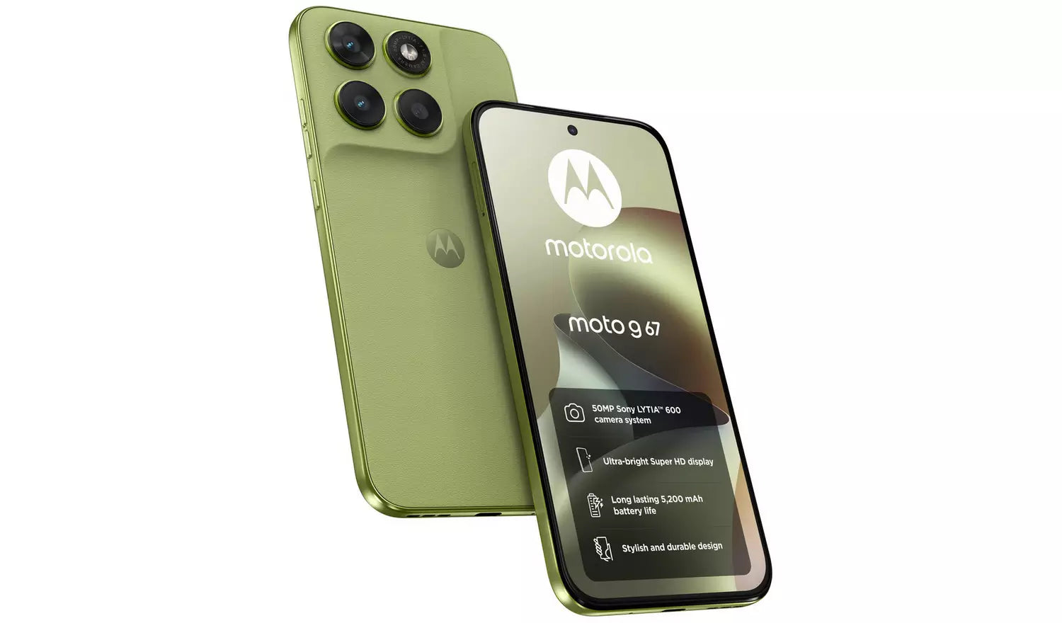 Motorola Moto G67 5G AI 128GB Unlocked - Nile - (New) Motorola