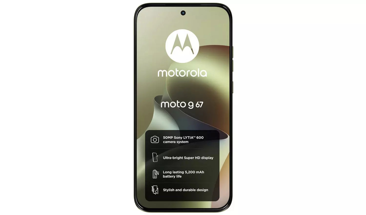 Motorola Moto G67 5G AI 128GB Unlocked - Nile - (New) Motorola