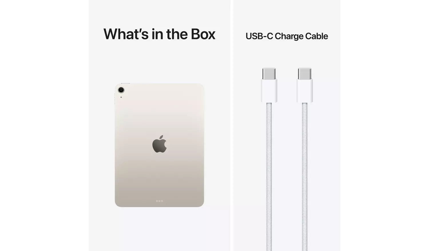 Apple iPad Air (2026) – 11" Wi-Fi, 256GB Storage, Starlight (New) Apple