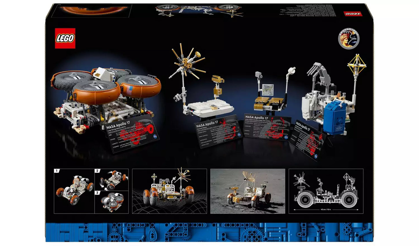 LEGO Technic NASA Apollo Lunar Roving Vehicle – LRV Set | Ages 18+ | Model 42182 | NEW LEGO