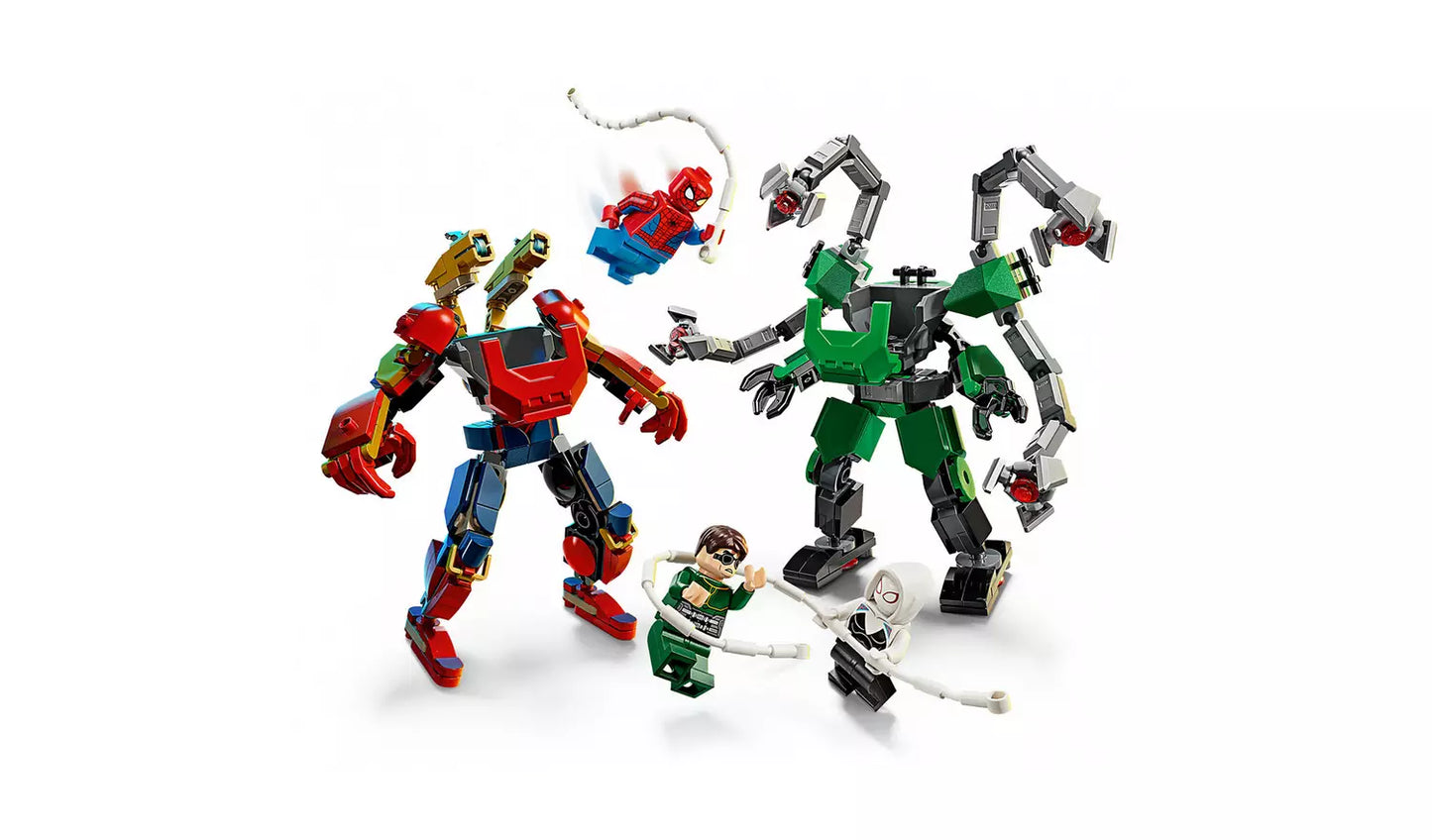 LEGO Marvel Mech Battle: Spider-Man vs. Doc Ock Set | Ages 6+ | Model 76338 | New LEGO
