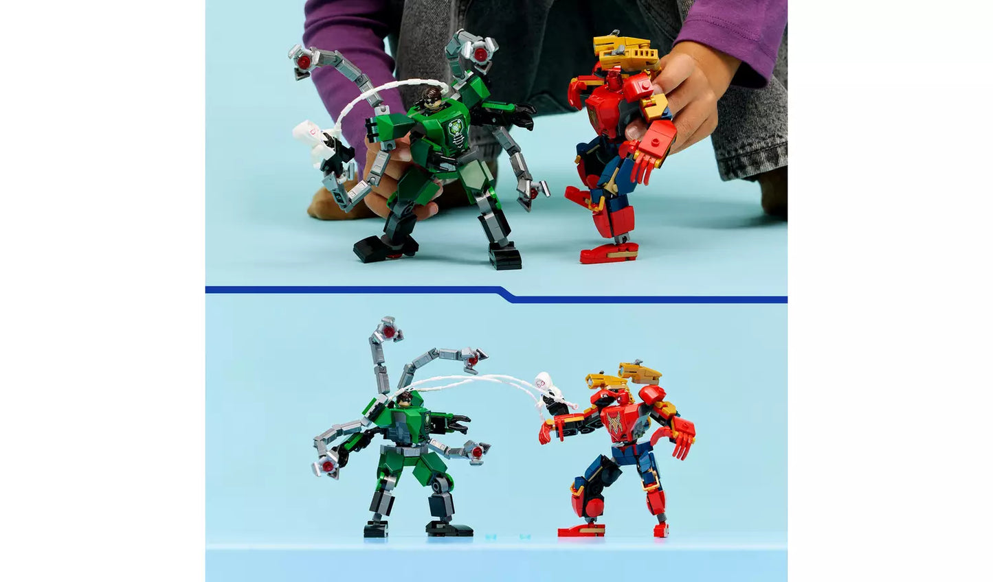 LEGO Marvel Mech Battle: Spider-Man vs. Doc Ock Set | Ages 6+ | Model 76338 | New LEGO
