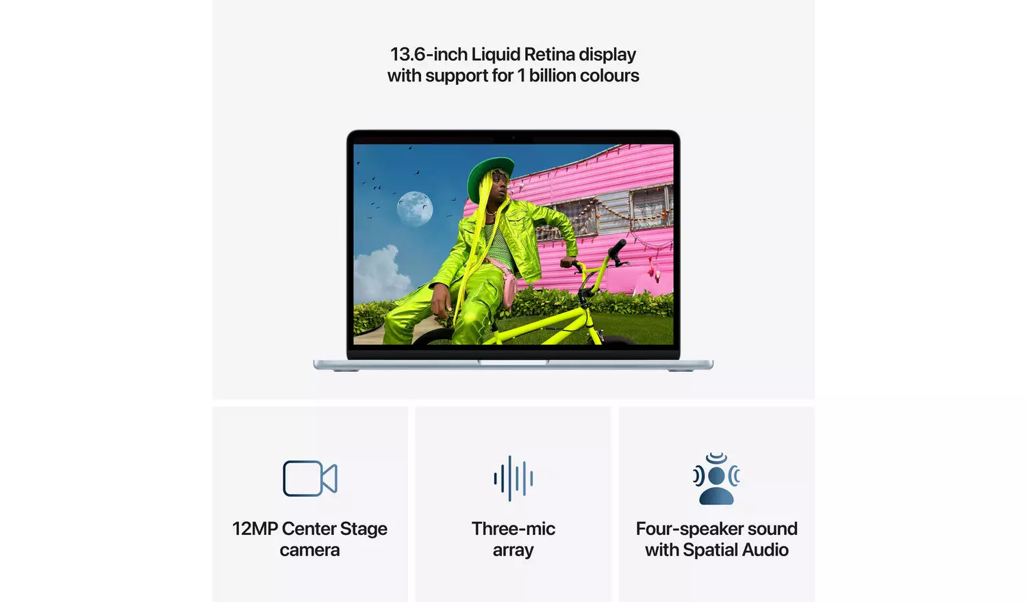 Apple MacBook Air 2026 15-inch M5 – 16GB RAM, 1TB SSD, Sky Blue (New) Apple
