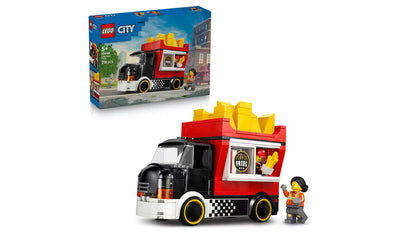 LEGO City Fries Food Truck Toy with 2 Minifigures | Ages 5+ | Model 60488 | New LEGO
