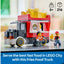 LEGO City Fries Food Truck Toy with 2 Minifigures | Ages 5+ | Model 60488 | New LEGO
