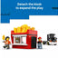LEGO City Fries Food Truck Toy with 2 Minifigures | Ages 5+ | Model 60488 | New LEGO