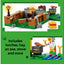 LEGO Minecraft Chicken Farm Gaming Toy with Figures | Ages 7+ | Model 21585 | New LEGO