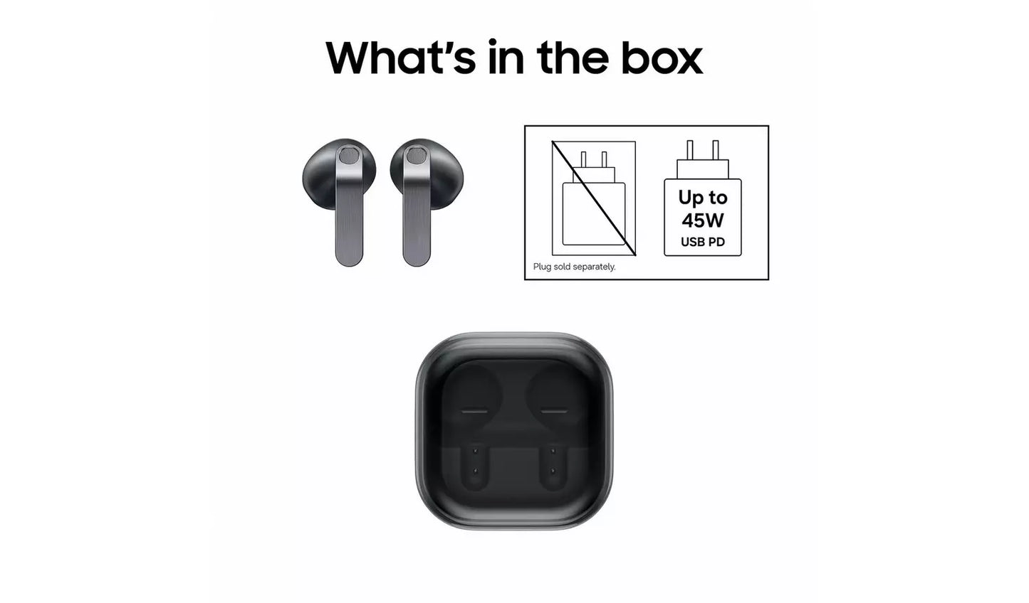 Samsung Galaxy Buds4 True Wireless In-Ear Earbuds – Black (New) Samsung