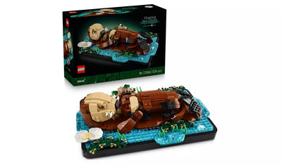 LEGO Ideas Floating Sea Otters Building Set for Adults | Ages 18+ | Model 21366 | NEW LEGO