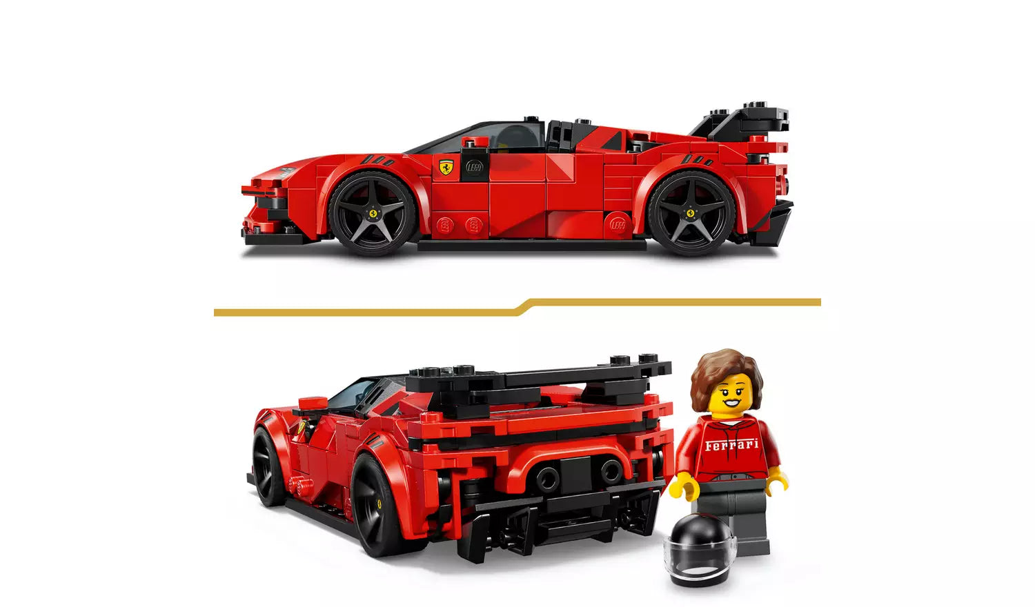 LEGO Speed Champions Ferrari SF90 XX Stradale Sports Car Toy Set | Ages 9+ | Model 77254 | New LEGO