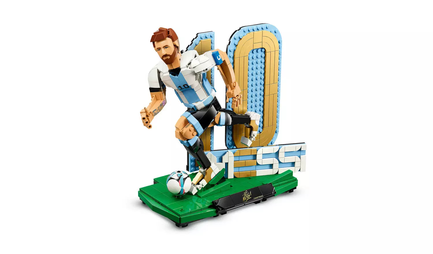LEGO Editions Lionel Messi Football Legend Collectible Model Set | Ages 12+ | Model 43015 | New LEGO