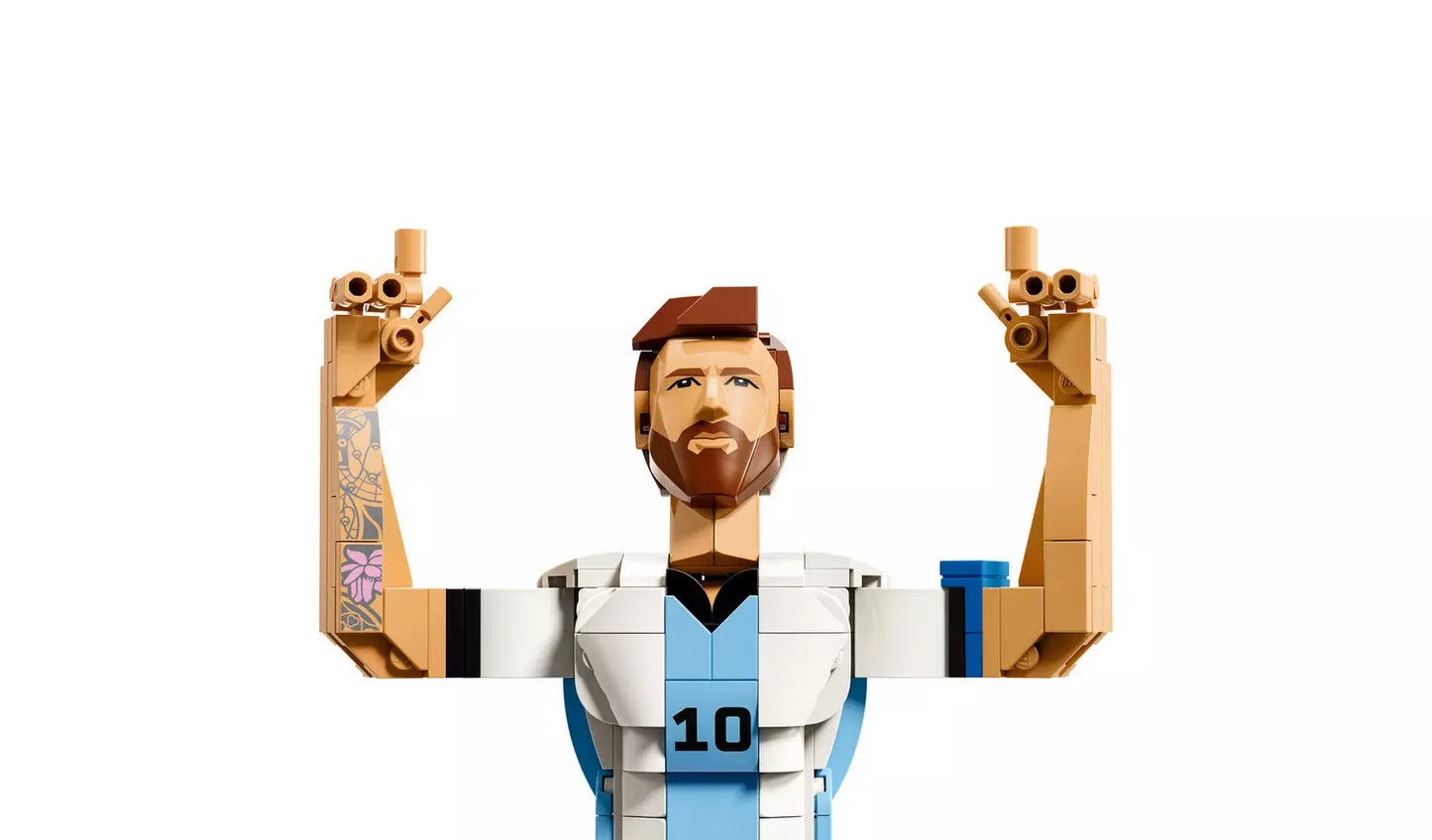 LEGO Editions Lionel Messi Football Legend Collectible Model Set | Ages 12+ | Model 43015 | New LEGO