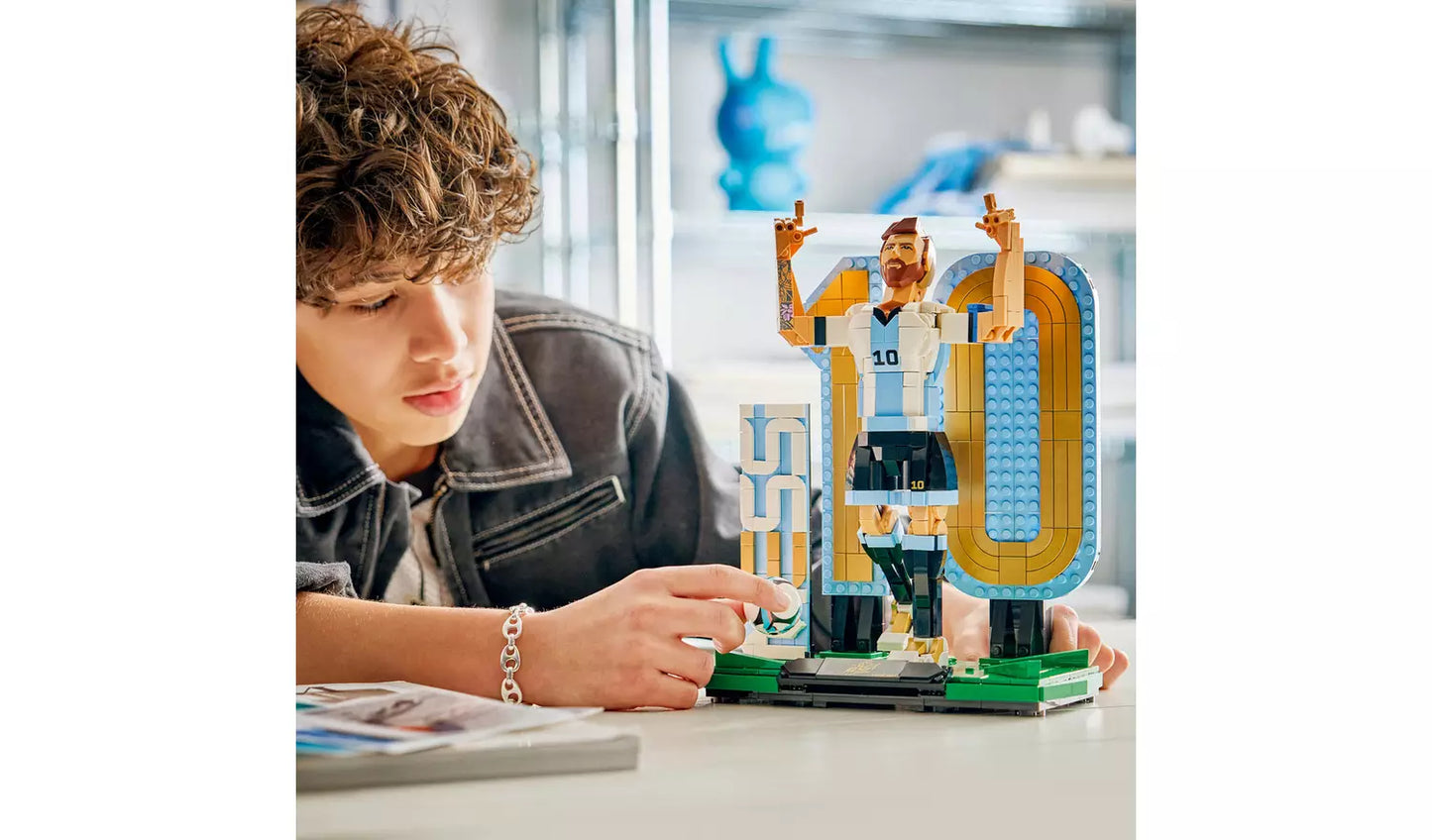 LEGO Editions Lionel Messi Football Legend Collectible Model Set | Ages 12+ | Model 43015 | New LEGO