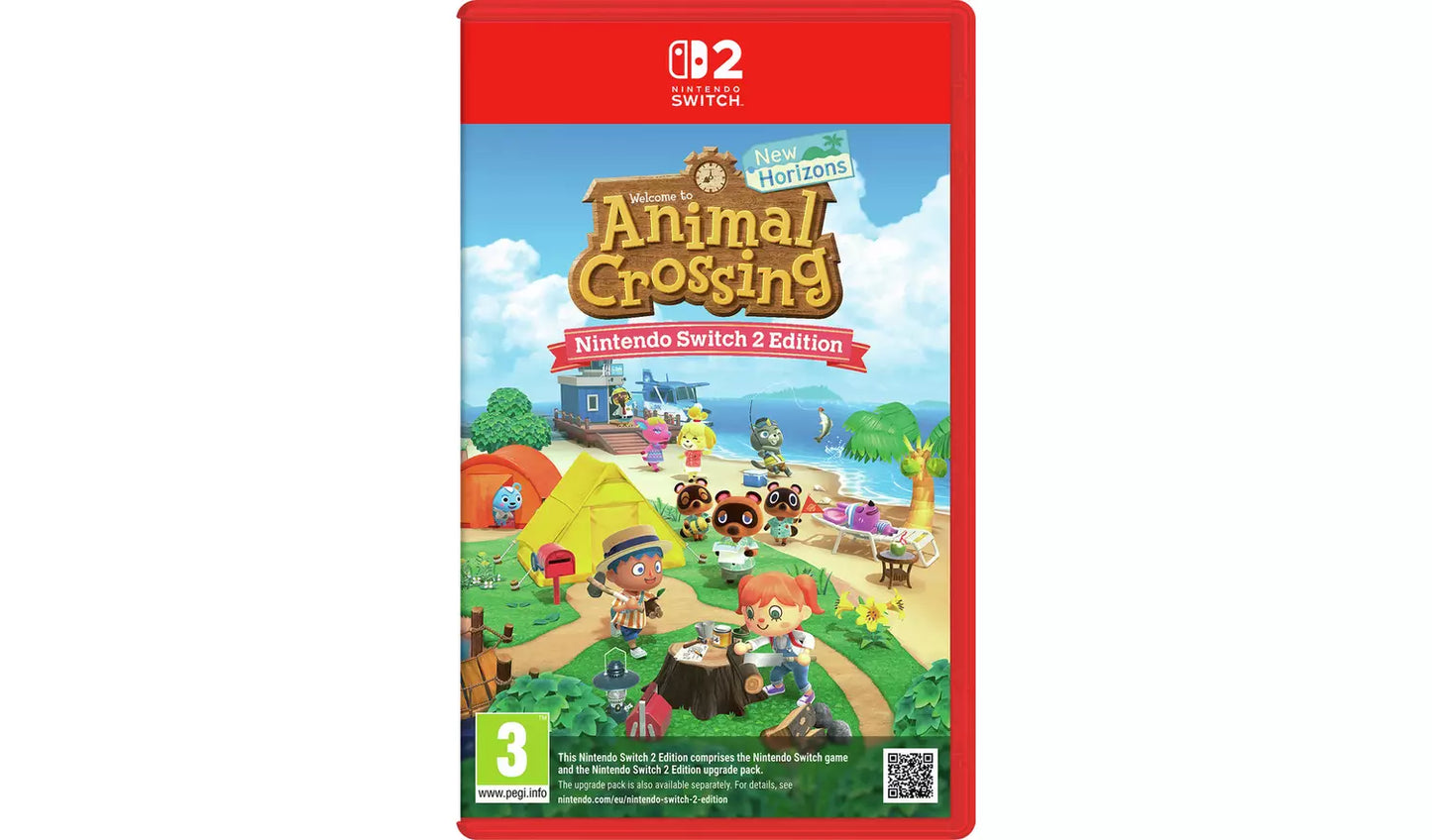 Animal Crossing: New Horizons – Nintendo Switch 2 | Physical Game Card | 3+ (New) Nintendo