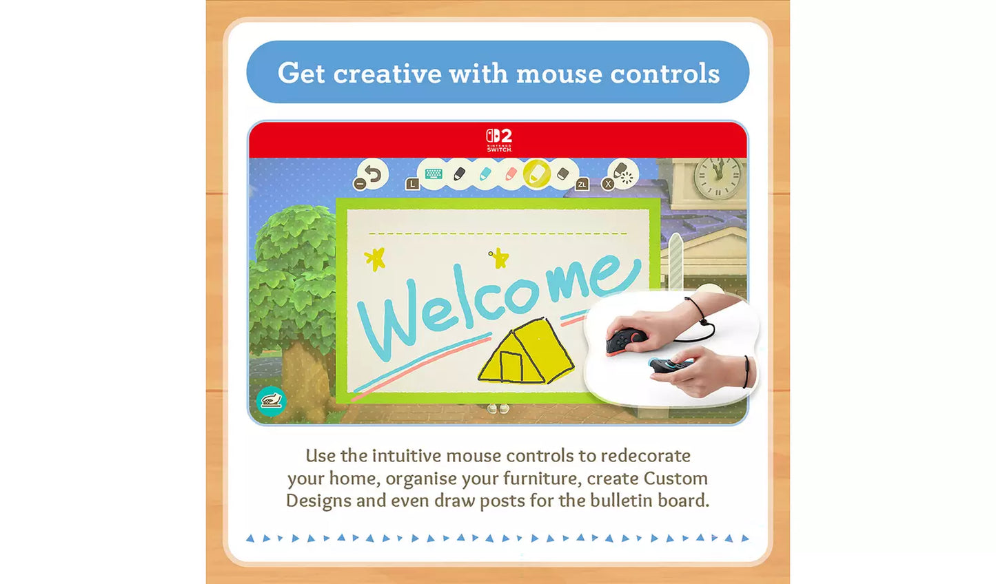 Animal Crossing: New Horizons – Nintendo Switch 2 | Physical Game Card | 3+ (New) Nintendo