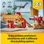 LEGO Creator 3in1 Fierce Dinosaur Figure | Ages 8+ | Model 31379 | New Lego