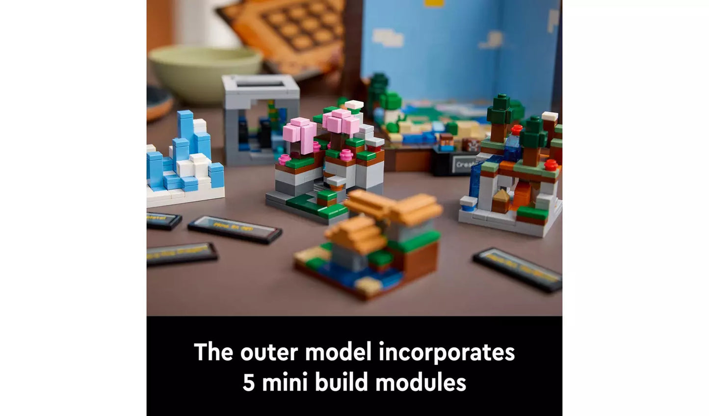 LEGO Minecraft The Crafting Table Model Set for Adults | Ages 18+ | Model 21265 | NEW LEGO