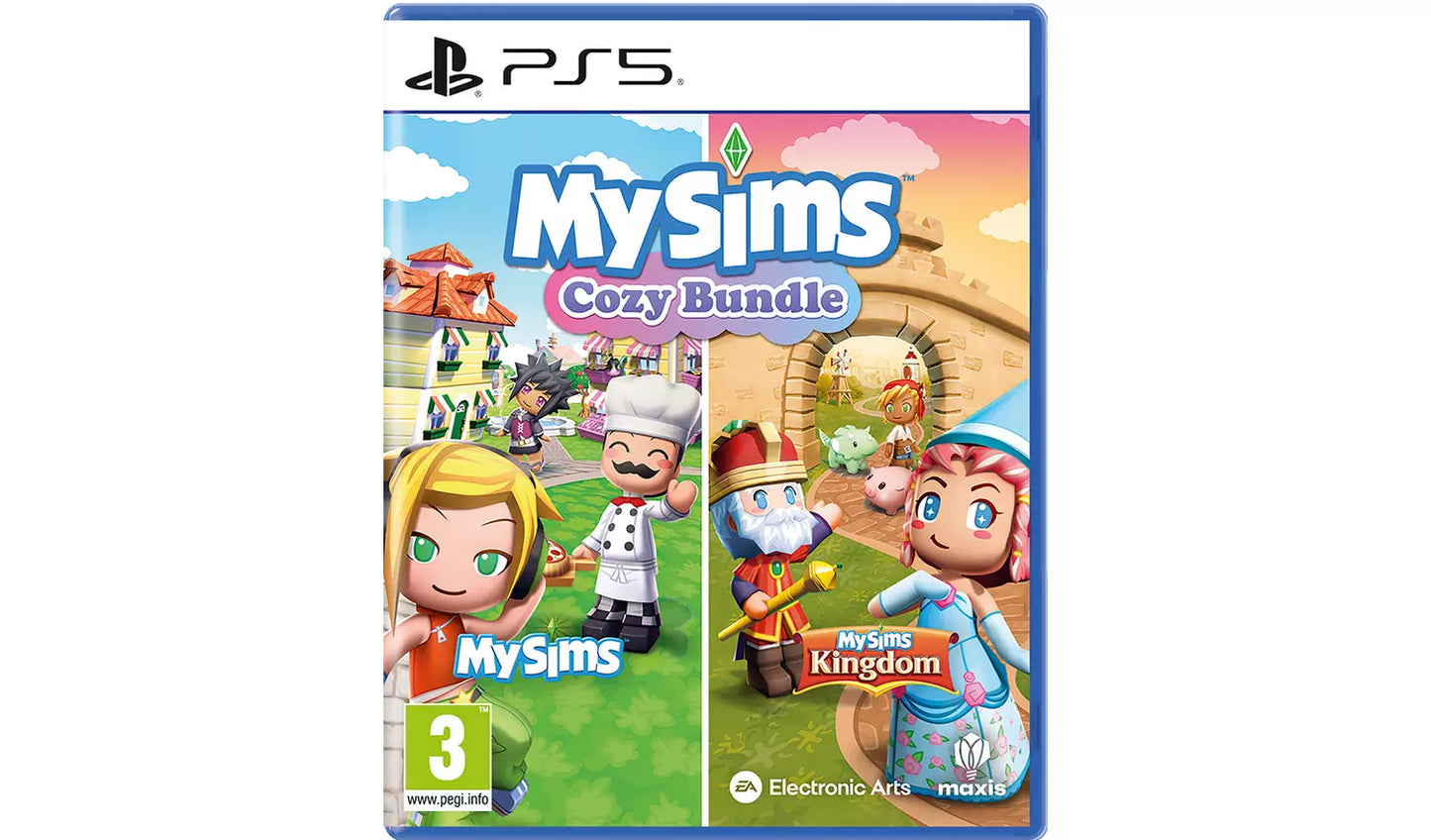 MySims: Cozy Bundle – PS5 | Physical Disc | Ages 3+ | Family-Friendly Adventure (New) PS5