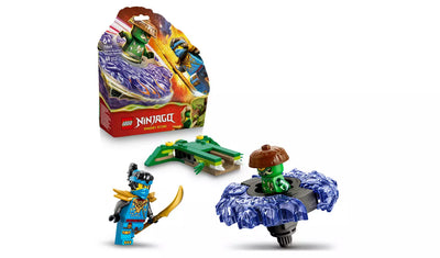LEGO NINJAGO Nya vs. Mutation Monster Spinner Toy | Ages 6+ | Model 71849 | New LEGO