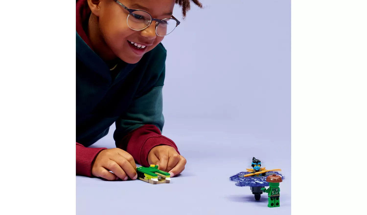 LEGO NINJAGO Nya vs. Mutation Monster Spinner Toy | Ages 6+ | Model 71849 | New LEGO