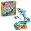 LEGO Creator 3in1 Sea Animals: Beautiful Dolphins Toy Set | Ages 9+ | Model 31385 | New LEGO