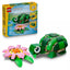 LEGO Creator 3in1 Turtle with a Water Lily Flower – Model 31377 | Ages 7+ | 124 Pieces | New LEGO