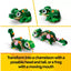 LEGO Creator 3in1 Turtle with a Water Lily Flower – Model 31377 | Ages 7+ | 124 Pieces | New LEGO
