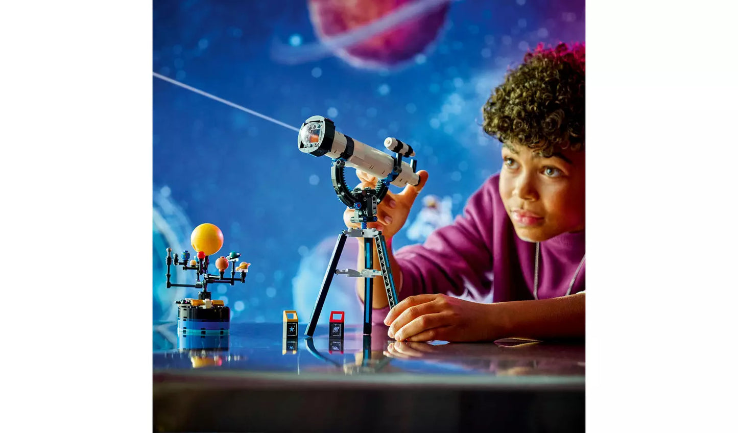 LEGO Creator 3in1 Space Exploration Telescope Toy | Ages 8+ | Model 31378 | New LEGO