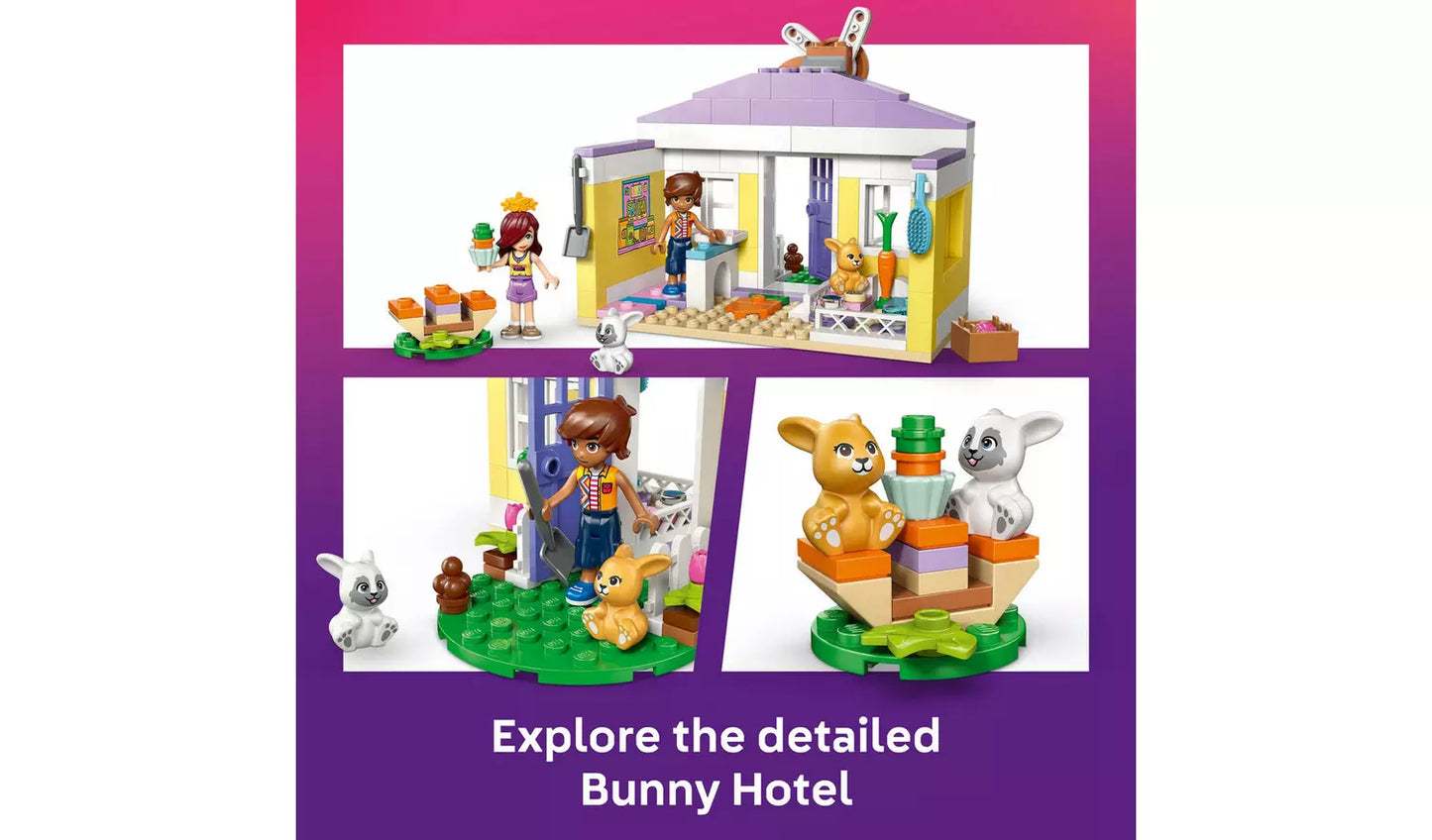 LEGO Friends Heartlake City Bunny Hotel Toy for Kids | Ages 5+ | Model 42679 | New LEGO