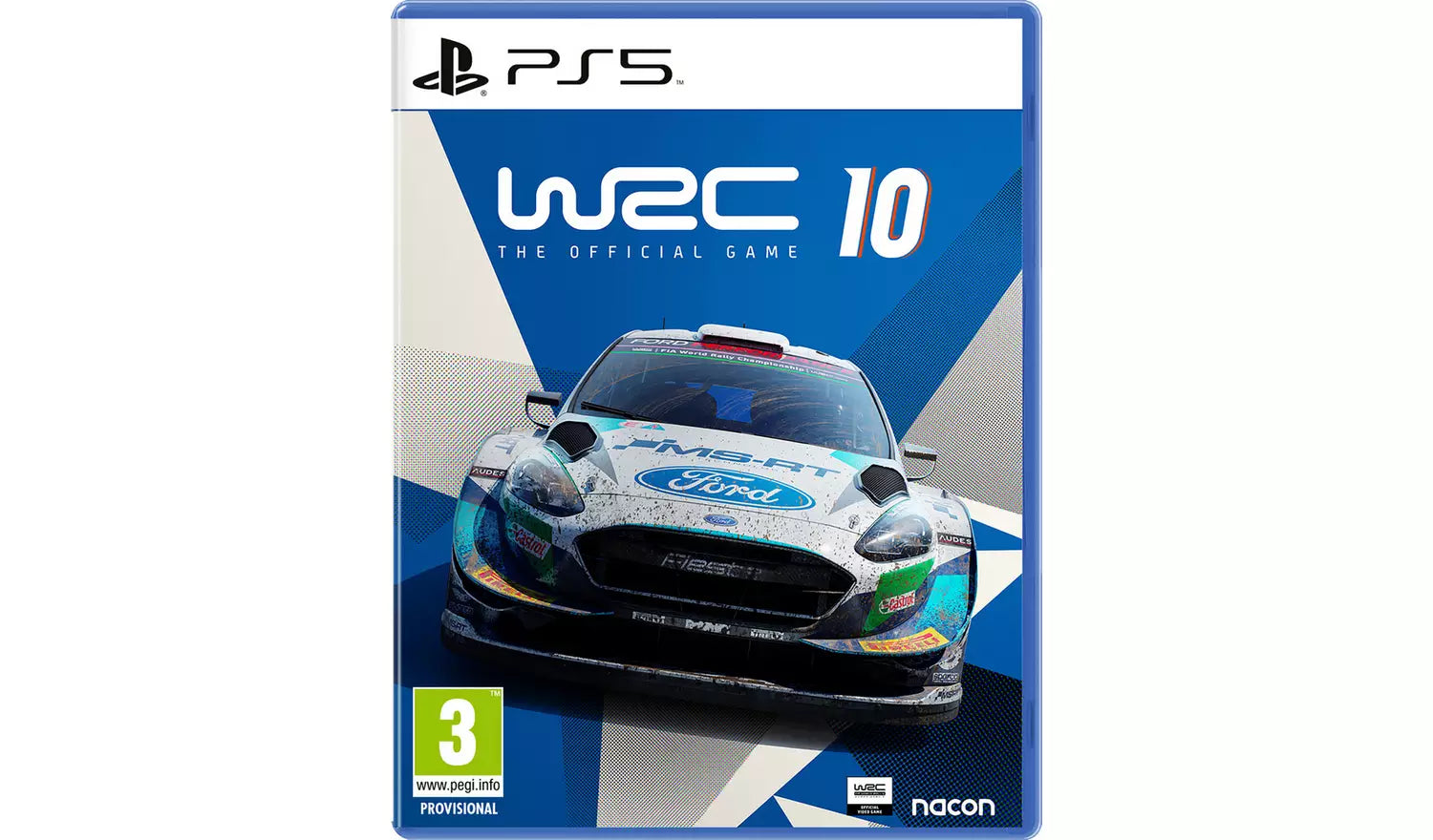 WRC 10: The Official Game – PS5 | Physical Disc | Ages 3+ (Excellent Condition) PS5