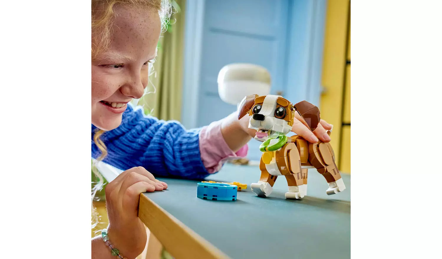 LEGO Creator 3in1 Cute Animals: Playful Puppy Dog Toy | Ages 8+ | Model 31382 | New LEGO