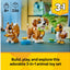 LEGO Creator 3in1 Cute Animals: Playful Puppy Dog Toy | Ages 8+ | Model 31382 | New LEGO