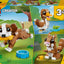 LEGO Creator 3in1 Cute Animals: Playful Puppy Dog Toy | Ages 8+ | Model 31382 | New LEGO