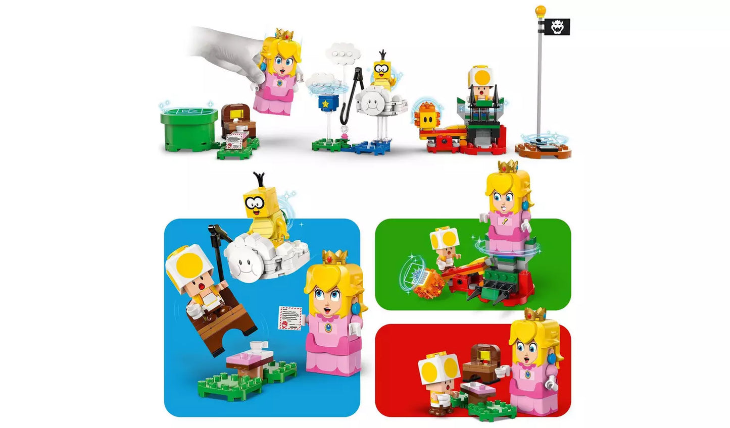 LEGO Super Mario Adventures Interactive Peach Gift Toy Set | Ages 6+ | Model 71441 | New LEGO
